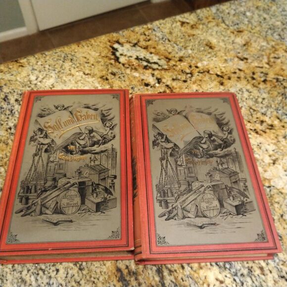 Gustav Freytag - Soll und Haben Vol 1 & 2. Band - 1907 Nice Cond. Book Plate - Picture 1 of 12